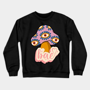 Retro mushroom Crewneck Sweatshirt